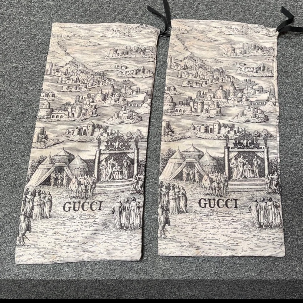 Gucci dust bags
